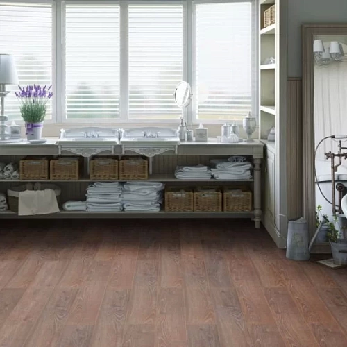 ДУБ НАТУР ТЁМНО КОРИЧНЕВЫЙ ЛАМИНАТ  TARKETT  ESTETICA ламинат для пола